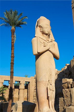simsearch:841-06033889,k - Colossus of Rameses II, Temple of Amun, Karnak, Thebes, UNESCO World Heritage Site, Egypt, North Africa, Africa Stock Photo - Rights-Managed, Code: 841-06032868
