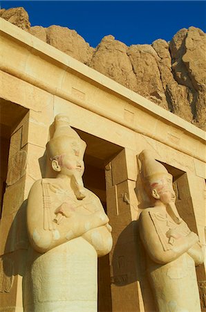 simsearch:841-06033889,k - Temple of Hatshepsut, Deir el Bahari, Thebes, UNESCO World Heritage Site, Egypt, North Africa, Africa Stock Photo - Rights-Managed, Code: 841-06032898