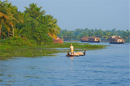 rivers of india - Backwaters, Allepey, Kerala, India, Asia Stock Photo - Rights-Managed, Code: 841-06032975