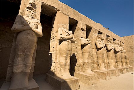 simsearch:841-06033889,k - Temple of Ramesses III at Karnak, Thebes, UNESCO World Heritage Site, Egypt, North Africa, Africa Stock Photo - Rights-Managed, Code: 841-06033898