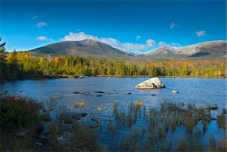 Sandy Stream Pond, Baxter State Park, Maine, New England, United States of America, North America Stock Photo - Rights-Managed, Code: 841-06344226