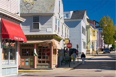 streetscene - Newport, Rhode Island, New England, United States of America, North America Stock Photo - Rights-Managed, Code: 841-06344276