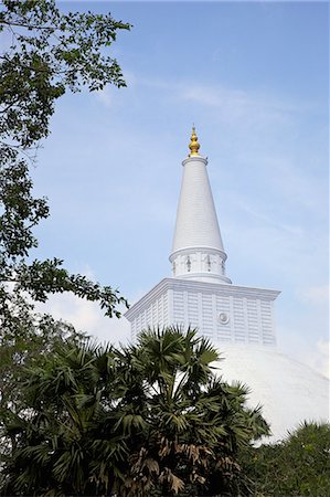 Ruwanweliseya, Maha Thupa, or Great Stupa, Unesco World Heritage Site, Anuradhapura, Sri Lanka, Asia Stock Photo - Rights-Managed, Code: 841-06344376