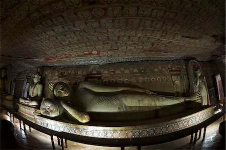 Dambulla Cave Temple, UNESCO World Heritage Site, Sri Lanka, Asia Stock Photo - Rights-Managed, Code: 841-06344418