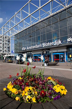 Amsterdam Sloterdijk Station, Amsterdam, Holland, Europe Stock Photo - Rights-Managed, Code: 841-06344810