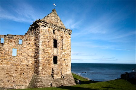 stone scotland - Château de Saint Andrews, St Andrews, Fife, Écosse Photographie de stock - Rights-Managed, Code: 841-06344936