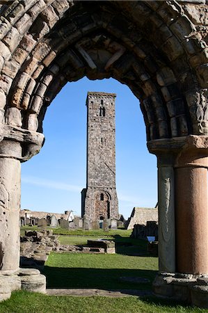 remains - St Andrews Cathedral, St Andrews, Fife, Scotland Foto de stock - Con derechos protegidos, Código: 841-06344933