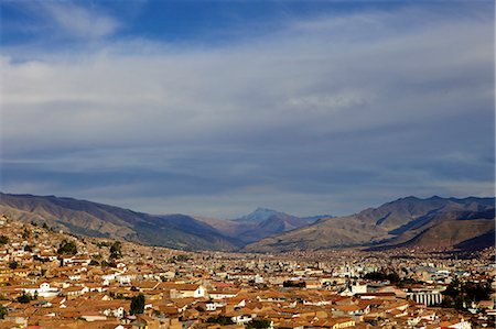 Cusco and mountains, peru, peruvian, south america, south american, latin america, latin american South America Stock Photo - Rights-Managed, Code: 841-06345453