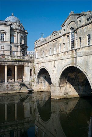 simsearch:841-06341441,k - Pulteney Bridge, Bath, UNESCO World Heritage Site, Avon, England, United Kingdom, Europe Stock Photo - Rights-Managed, Code: 841-06341719