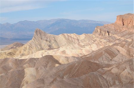 Zabriskie Point, Death Valley, California, United States of America, North America Stock Photo - Rights-Managed, Code: 841-06341859