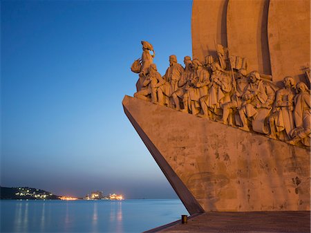 european monuments - Monument to Discoveries, Belem, Lisbon, Portugal, Europe Stock Photo - Rights-Managed, Code: 841-06342856