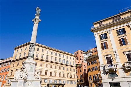 Monument in Piazza di Spagna, Rome, Lazio, Italy, Europe Stock Photo - Rights-Managed, Code: 841-06342892