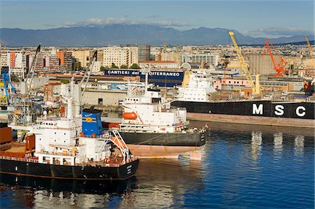 Ships in Naples Port, Campania, Italy, Europe Stock Photo - Rights-Managed, Code: 841-06342932