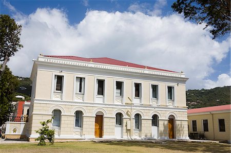 saint thomas - Legislature Building in Charlotte Amalie, St. Thomas Island, U.S. Virgin Islands, West Indies, Caribbean, Central America Stock Photo - Rights-Managed, Code: 841-06343058