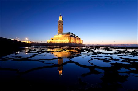 Hassan II Mosque, the third largest mosque in the world, Casablanca, Morocco, North Africa, Africa Stock Photo - Rights-Managed, Code: 841-06343104