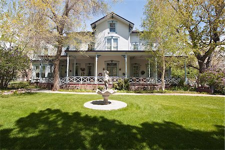 Historic Bliss Mansion century home dating from 1879, Carson City, Nevada, United States of America, North America Stock Photo - Rights-Managed, Code: 841-06343358