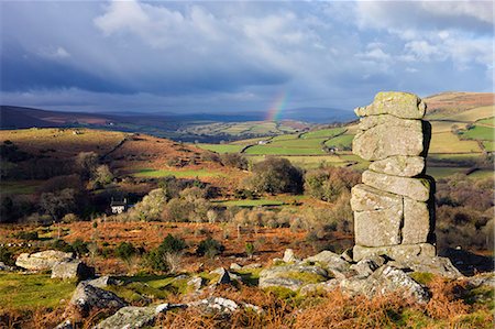 simsearch:841-06343474,k - Bowerman's Nose on Hayne Down, overlooking rolling countryside, Dartmoor National Park, Devon, England, United Kingdom, Europe Stock Photo - Rights-Managed, Code: 841-06343443