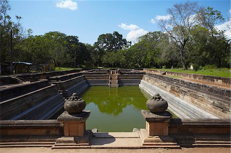 ruined - Kuttam Pokuna (Twin Ponds), Northern Ruins, Anuradhapura, UNESCO World Heritage Site, North Central Province, Sri Lanka, Asia Stock Photo - Rights-Managed, Code: 841-06343685