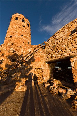 simsearch:841-06445420,k - Desert View Watchtower, Grand Canyon National Park, UNESCO World Heritage Site, Northern Arizona, United States of America, North America Stock Photo - Rights-Managed, Code: 841-06445419