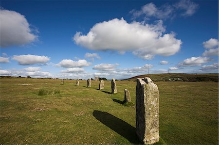 simsearch:841-06449661,k - The Hurlers (stone circle), Minions, Bodmin Moor, Cornwall, England, United Kingdom, Europe Foto de stock - Con derechos protegidos, Código: 841-06445998