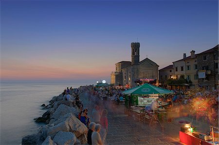 Piran, Istria, Adriatic Coast, Slovenia, Europe Stock Photo - Rights-Managed, Code: 841-06447078