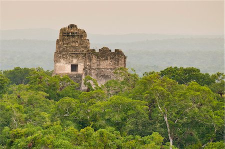 Parc National de Tikal (Parque Nacional Tikal), l'UNESCO World Heritage Site, Guatemala, Amérique centrale Photographie de stock - Rights-Managed, Code: 841-06447348