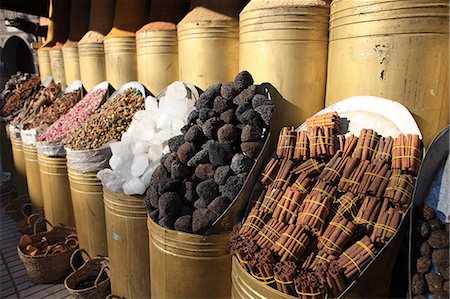 Spice shop, Marrakech, Morocco, North Africa, Africa Stock Photo - Rights-Managed, Code: 841-06447848