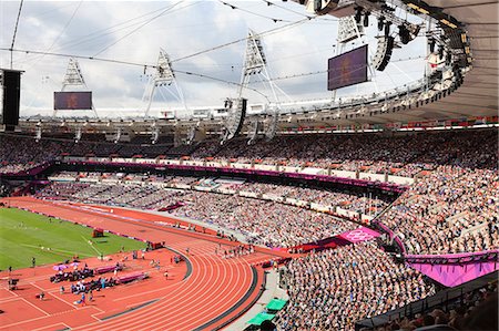 The Olympic Stadium, 2012 Olympic Games, London, England, United Kingdom, Europe Foto de stock - Con derechos protegidos, Código: 841-06447998