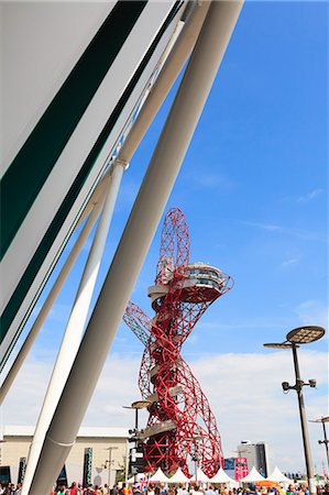 simsearch:700-06773205,k - Olympic Stadium and ArcelorMittal Orbit Tower in the Olympic Park, Stratford City, London, England, United Kingdom, Europe Stock Photo - Rights-Managed, Code: 841-06448004