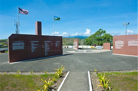 U.S. War Memorial on the Skydrive over Honiara, capital of the Solomon Islands, Pacific Stock Photo - Rights-Managed, Code: 841-06448232