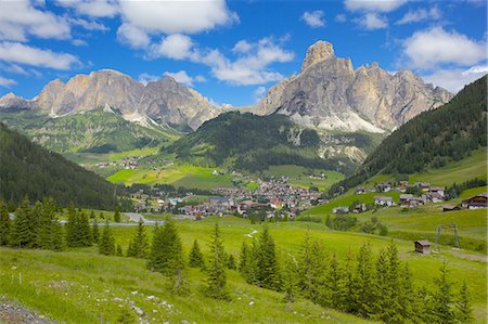 simsearch:841-06448891,k - Corvara and Sass Songher Mountain, Badia Valley, Bolzano Province, Trentino-Alto Adige/South Tyrol, Italian Dolomites, Italy, Europe Stock Photo - Rights-Managed, Code: 841-06448756