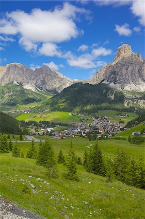 simsearch:841-06448891,k - Corvara and Sass Songher Mountain, Badia Valley, Bolzano Province, Trentino-Alto Adige/South Tyrol, Italian Dolomites, Italy, Europe Stock Photo - Rights-Managed, Code: 841-06448757
