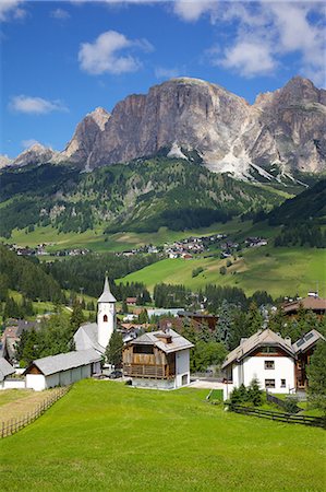 simsearch:841-06448891,k - Corvara and Sass Songher Mountain, Badia Valley, Bolzano Province, Trentino-Alto Adige/South Tyrol, Italian Dolomites, Italy, Europe Stock Photo - Rights-Managed, Code: 841-06448759