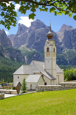 simsearch:841-07081444,k - Church, Colfosco, Badia Valley, Bolzano Province, Trentino-Alto Adige, Italy, Europe Stock Photo - Rights-Managed, Code: 841-06449056
