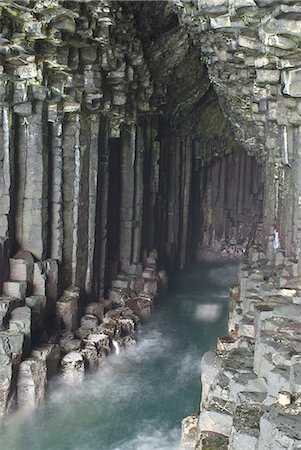 Fingal's Cave, Isle of Staffa, Inner Hebrides, Scotland, United Kingdom, Europe Stock Photo - Rights-Managed, Code: 841-06449957