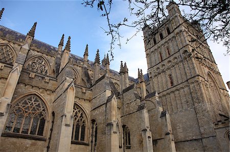 simsearch:841-08240211,k - Nave and tower from the south, Exeter Cathedral, Exeter, Devon, England, United Kingdom, Europe Photographie de stock - Rights-Managed, Code: 841-06499878