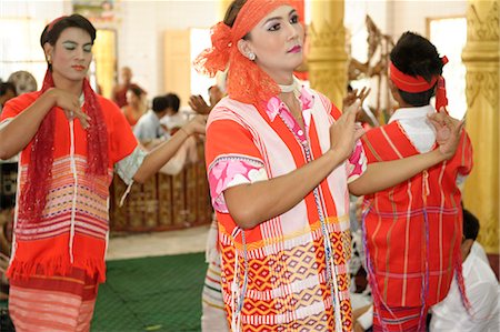 Festival of Ko Myo Shin, one of the most important nats (spirits) of the national pantheon, Pyin U Lwi (Maymyo), Mandalay Division, Republic of the Union of Myanmar (Burma), Asia Stock Photo - Rights-Managed, Code: 841-06500221