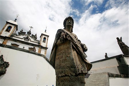 scroll (design) - The statue of the prophet Jeremiah by Aleijadinho at the Basilica do Bom Jesus de Matosinhos, UNESCO World Heritage Site, Congonhas, Minas Gerais, Brazil, South America Stock Photo - Rights-Managed, Code: 841-06500483