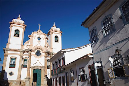 simsearch:841-06449769,k - Our Lady of Pilar Church, Ouro Preto, UNESCO World Heritage Site, Minas Gerais, Brazil, South America Foto de stock - Con derechos protegidos, Código: 841-06501399