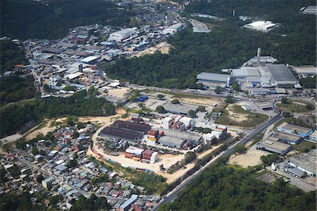 simsearch:841-06501437,k - Aerial view of industrial estate, Manaus, Amazonas, Brazil, South America Photographie de stock - Rights-Managed, Code: 841-06501453