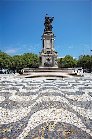 simsearch:841-06501542,k - Monument in Praca Sao Sebastiao (St. Sebastian Square), Manaus, Amazonas, Brazil, South America Stock Photo - Rights-Managed, Code: 841-06501460
