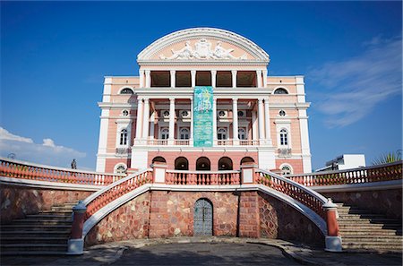 Teatro Amazonas (Opera House), Manaus, Amazonas, Brazil, South America Foto de stock - Con derechos protegidos, Código: 841-06501470