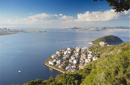 simsearch:841-06501437,k - View of Urca with Niteroi in the background, Rio de Janeiro, Brazil, South America Photographie de stock - Rights-Managed, Code: 841-06501546