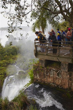 simsearch:841-06501835,k - Tourists at Iguazu Falls, Iguazu National Park, UNESCO World Heritage Site, Misiones, Argentina, South America Stock Photo - Rights-Managed, Code: 841-06501833
