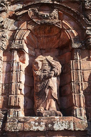 simsearch:841-07206105,k - Ruins of Jesuit mission at Trinidad (La Santisima Trinidad de Parana), UNESCO World Heritage Site, Parana Plateau, Paraguay, South America Stock Photo - Rights-Managed, Code: 841-06501855