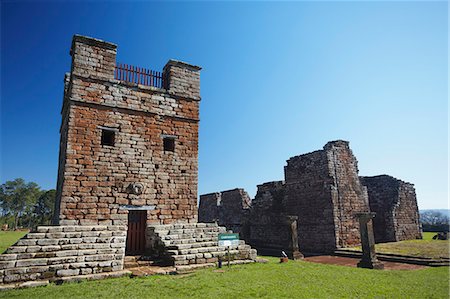 simsearch:841-07206105,k - Ruins of Jesuit mission at Trinidad (La Santisima Trinidad de Parana), UNESCO World Heritage Site, Parana Plateau, Paraguay, South America Stock Photo - Rights-Managed, Code: 841-06501858