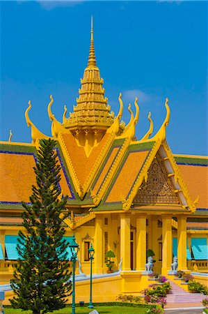 simsearch:841-06501931,k - Royal Palace, Phnom Penh, Cambodia, Indochina, Southeast Asia, Asia Stock Photo - Rights-Managed, Code: 841-06502590