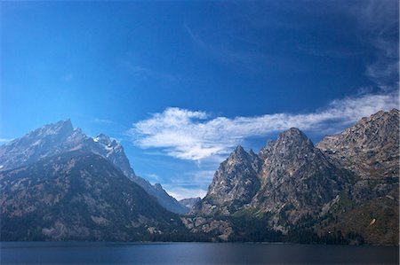 Jenny Lake, Grand Teton National Park, Wyoming, United States of America, North America Foto de stock - Con derechos protegidos, Código: 841-06502741
