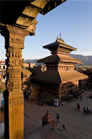 simsearch:841-06503106,k - Bhairabnath Mandir, Bhaktapur, UNESCO World Heritage Site, Kathmandu Valley, Nepal, Asia Stock Photo - Rights-Managed, Code: 841-06503105