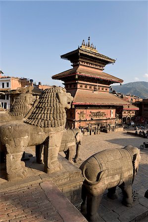 simsearch:841-06503106,k - Bhairabnath Mandir, Bhaktapur, UNESCO World Heritage Site, Kathmandu Valley, Nepal, Asia Stock Photo - Rights-Managed, Code: 841-06503112
